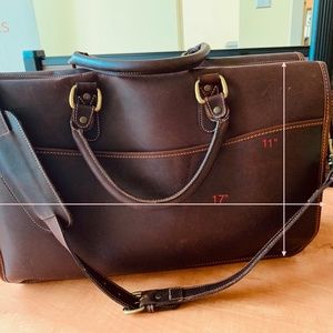 NWOT LEVENGER BRIEF BAG